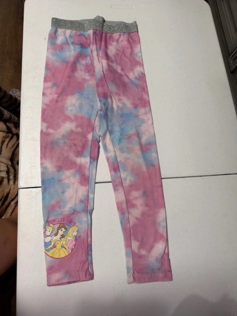 Cute Little girls leggings princess 7/8